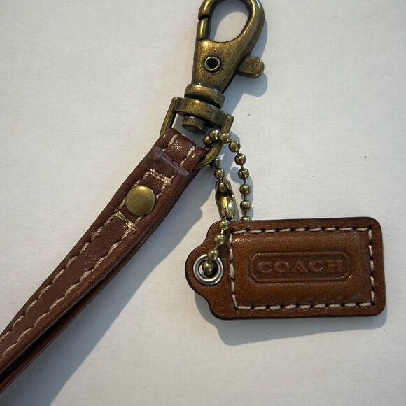 COACH Brown Strap W/Hang Tag - Picture 2 of 2